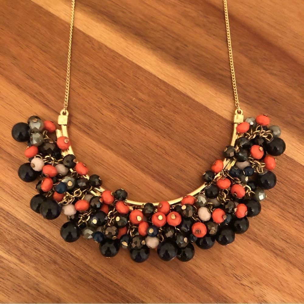 The Limited | Cluster Bead Necklace | 18” Adjustable